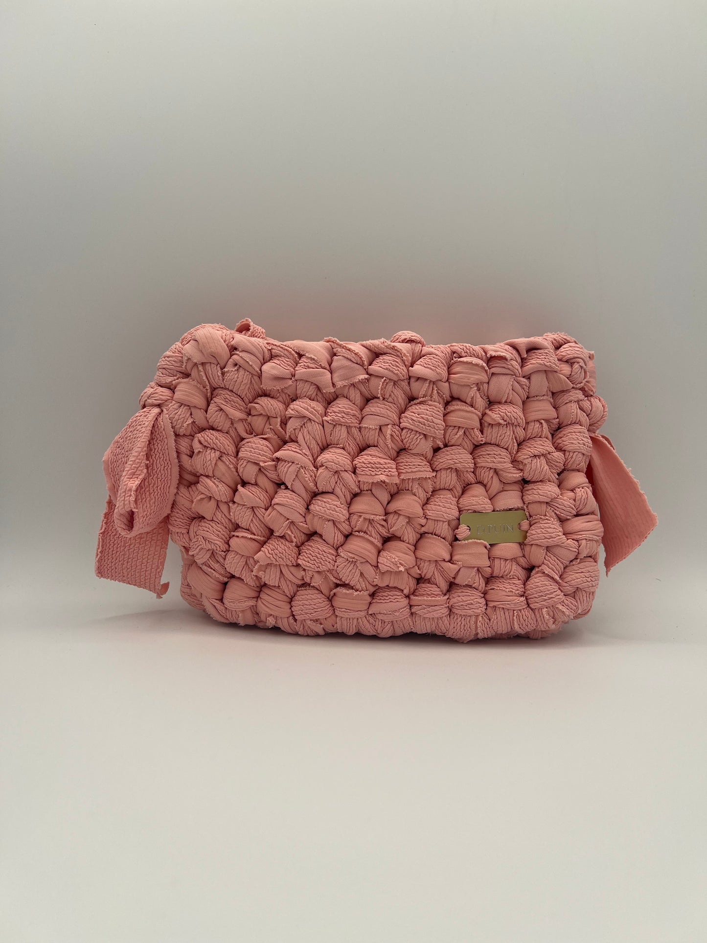 D.PUIN Handmade Crochet Bag – Rose Soft
