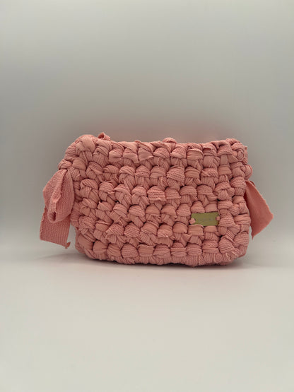 D.PUIN Handmade Crochet Bag – Rose Soft