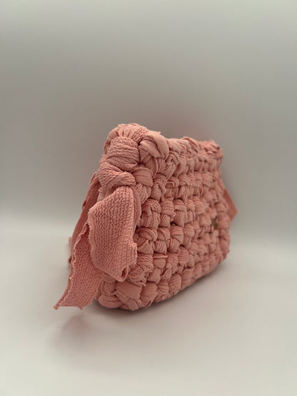 D.PUIN Handmade Crochet Bag – Rose Soft