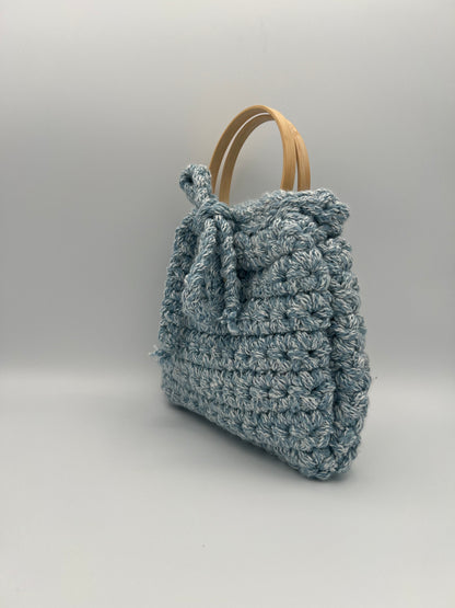 D.PUIN Handmade Crochet Bag – Sky Loop