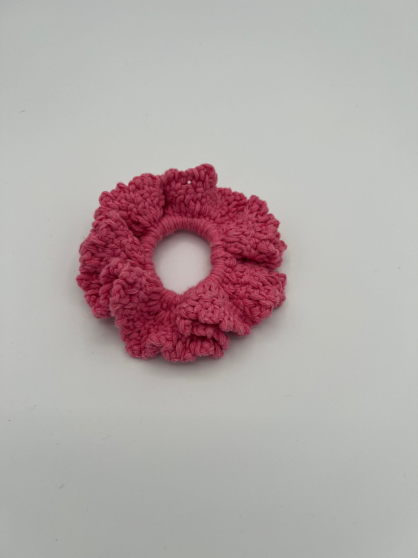D.PUIN Handmade Crochet Scrunchie - Blush Pink