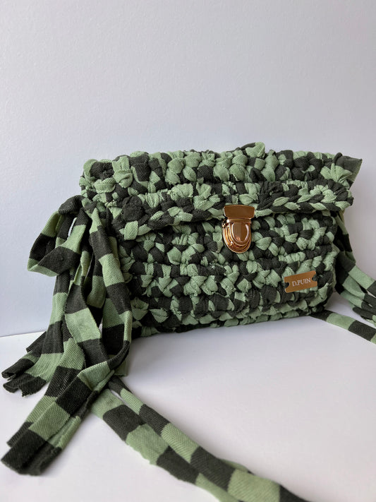 Green Fringe Bag