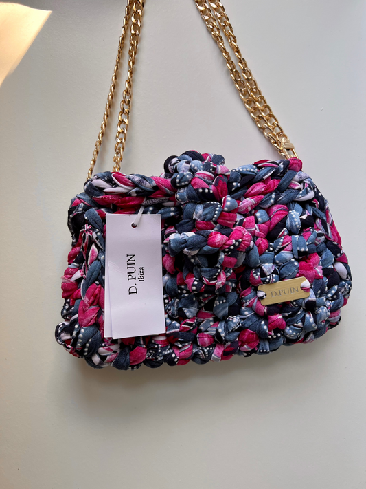 Small Pink and Blue Bag