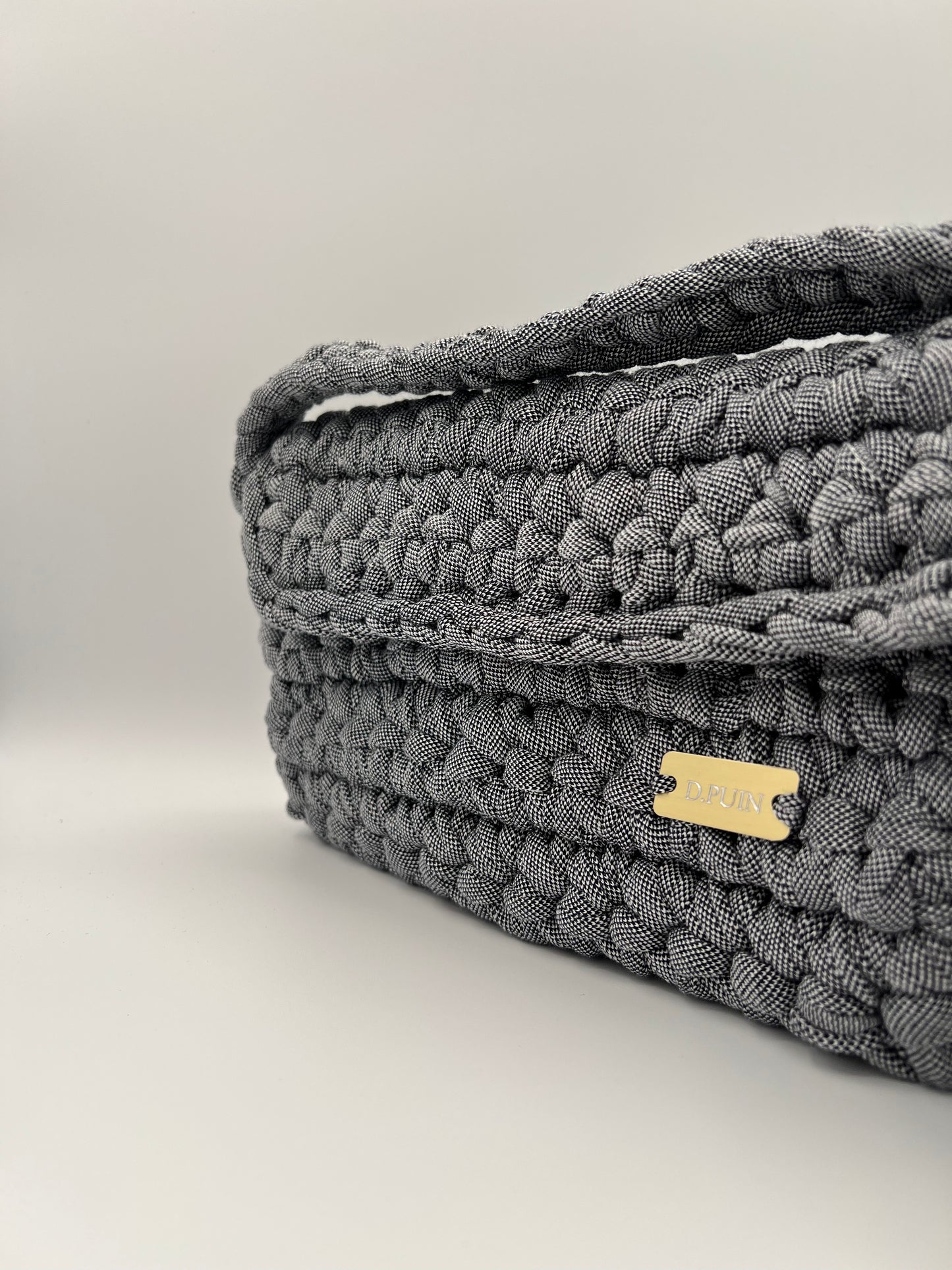 D.PUIN Handmade Crochet Bag – Coastal Fog