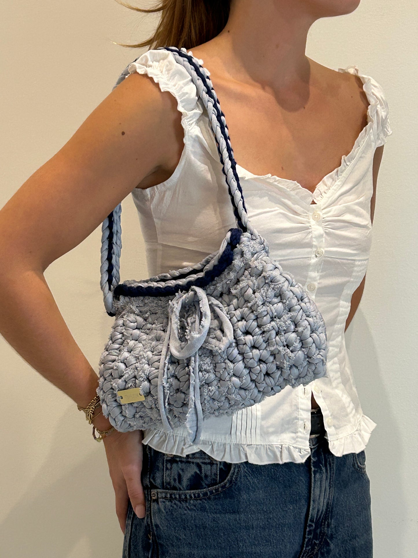 D.PUIN Handmade Crochet Bag – Nautical Knot