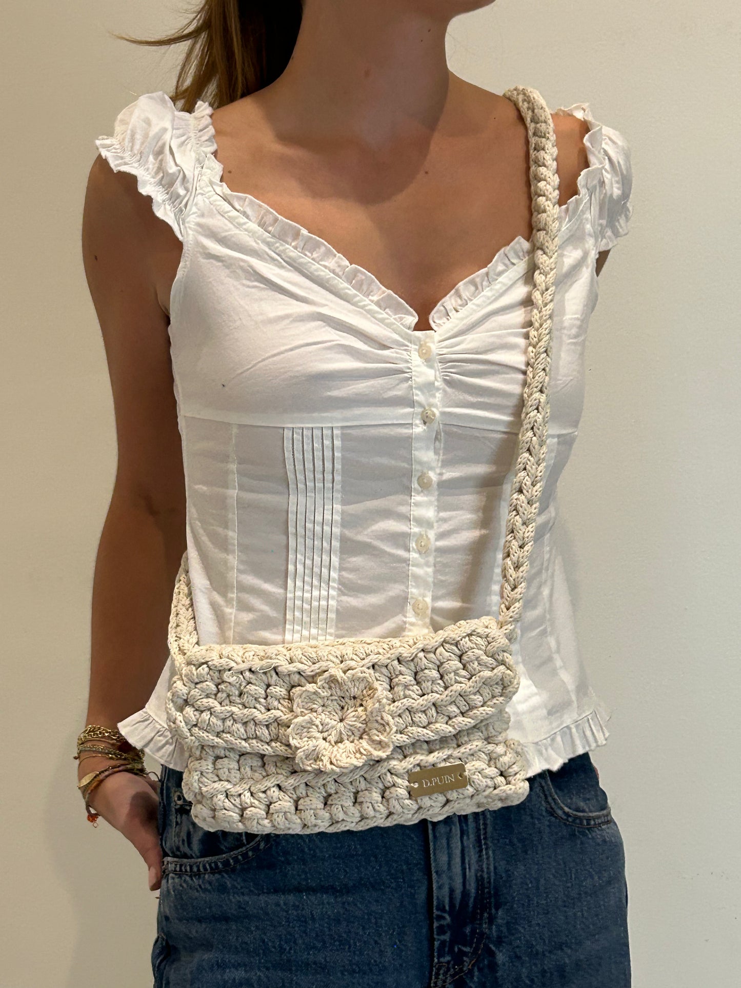 D.PUIN Handmade Crochet Bag – Sandy Texture