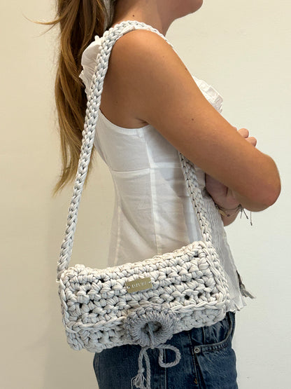 D.PUIN Handmade Crochet Bag – Stone Curl