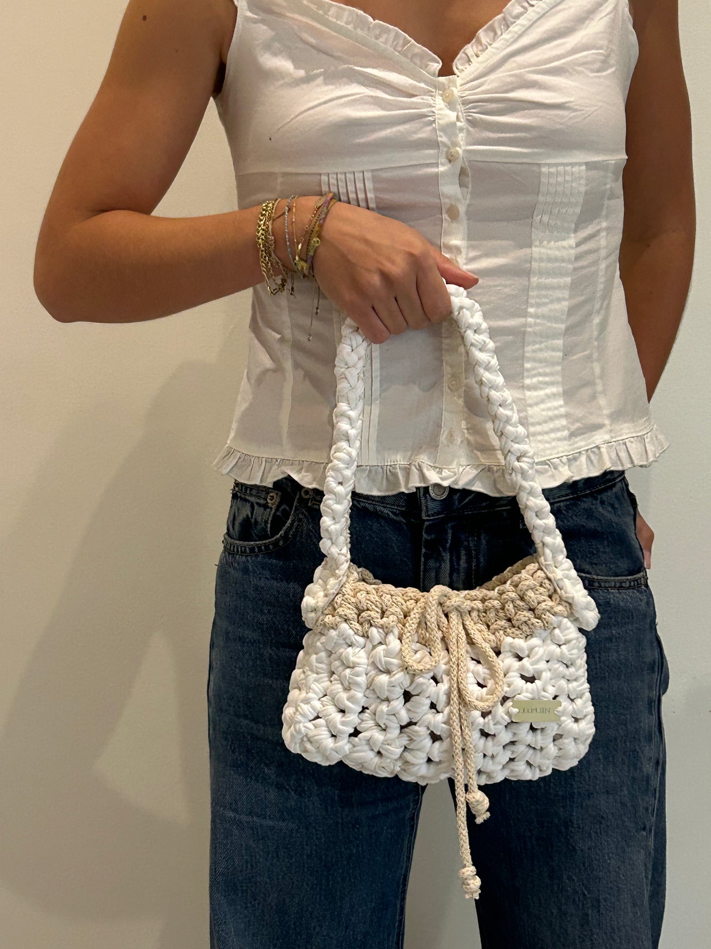 D.PUIN Handmade Crochet Bag – Coastal Classic