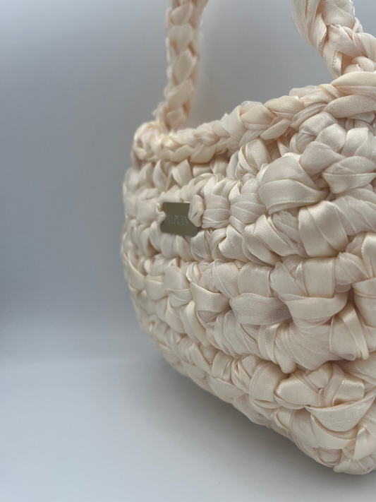 D.PUIN Handmade Crochet Bag – The White Sand Bag