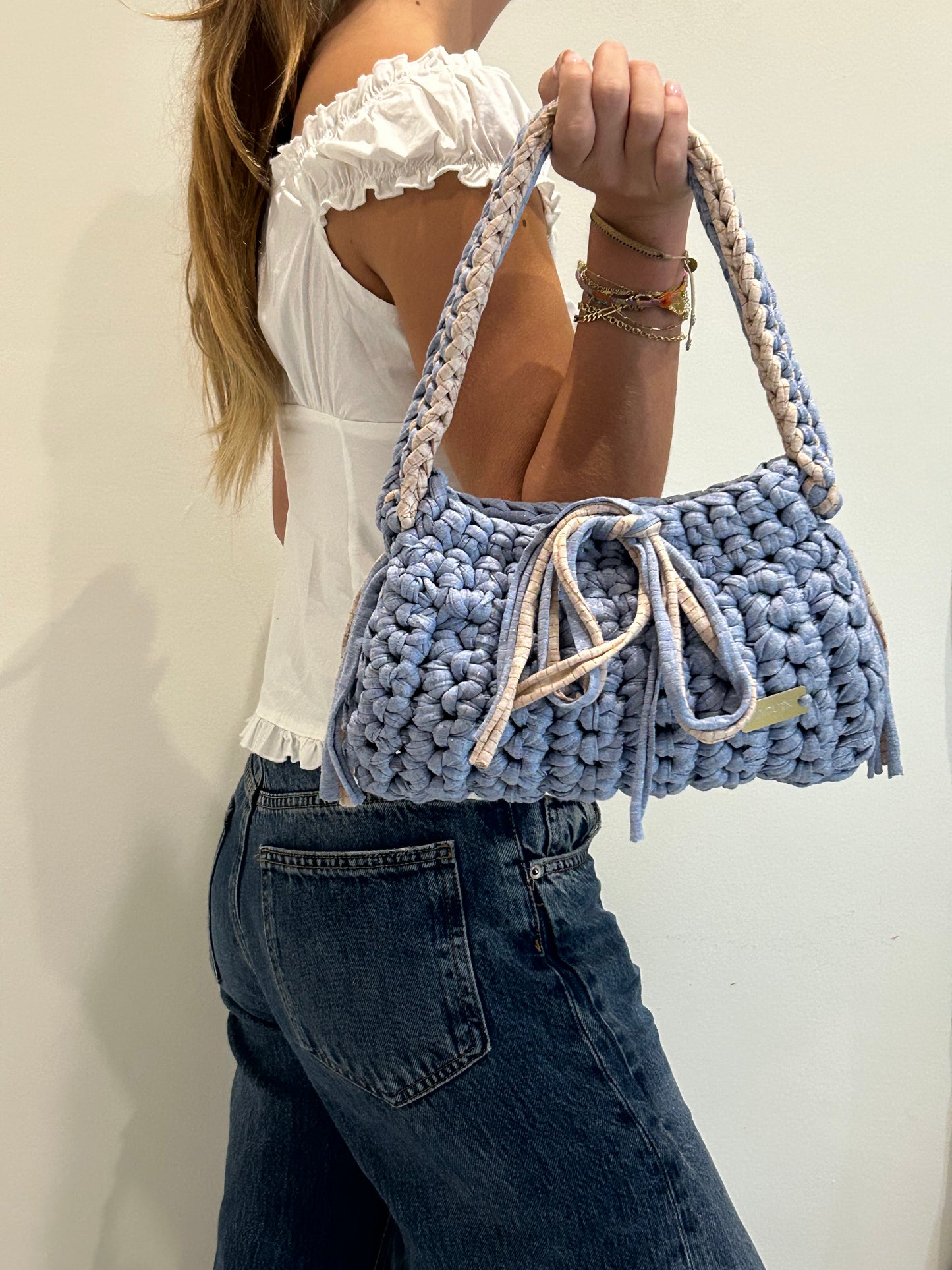 D.PUIN Handmade Crochet Bag – Sunrise Shimmer