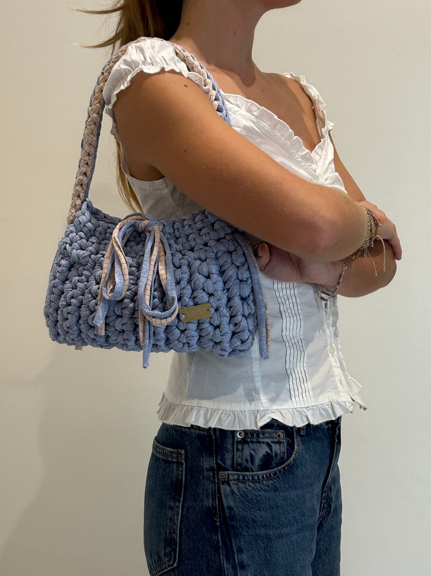 D.PUIN Handmade Crochet Bag – Sunrise Shimmer