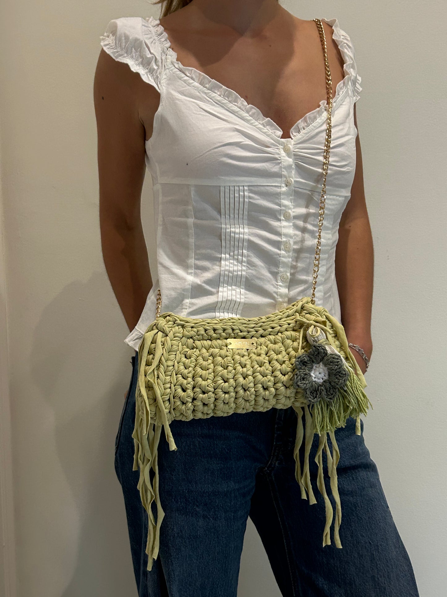D.PUIN Handmade Crochet Bag – Greenhouse Bloom