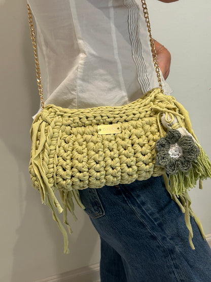 D.PUIN Handmade Crochet Bag – Greenhouse Bloom