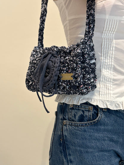 D.PUIN Handmade Crochet Bag – Midnight Mosaic
