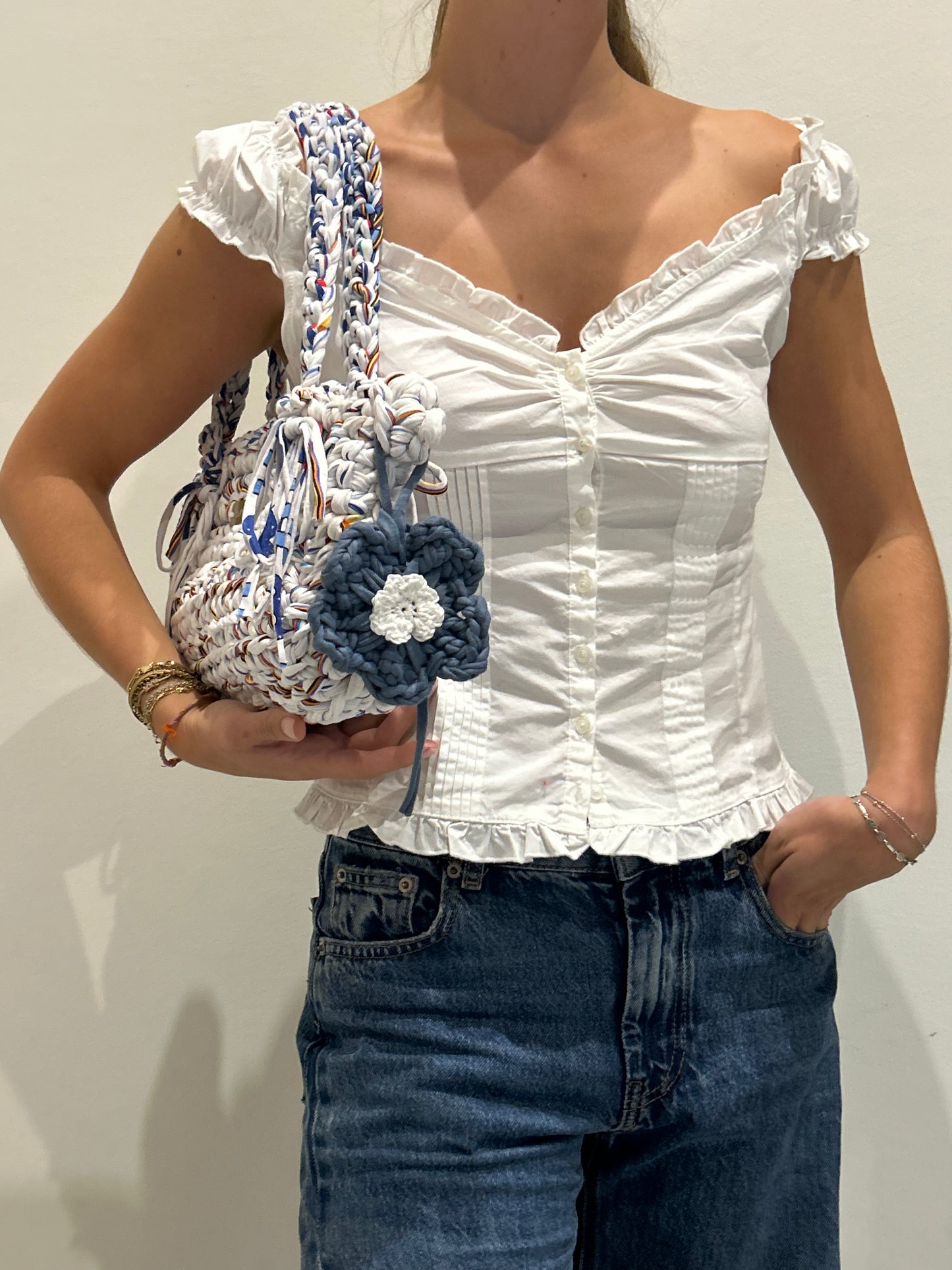 D.PUIN Handmade Crochet Bag – Color Drift