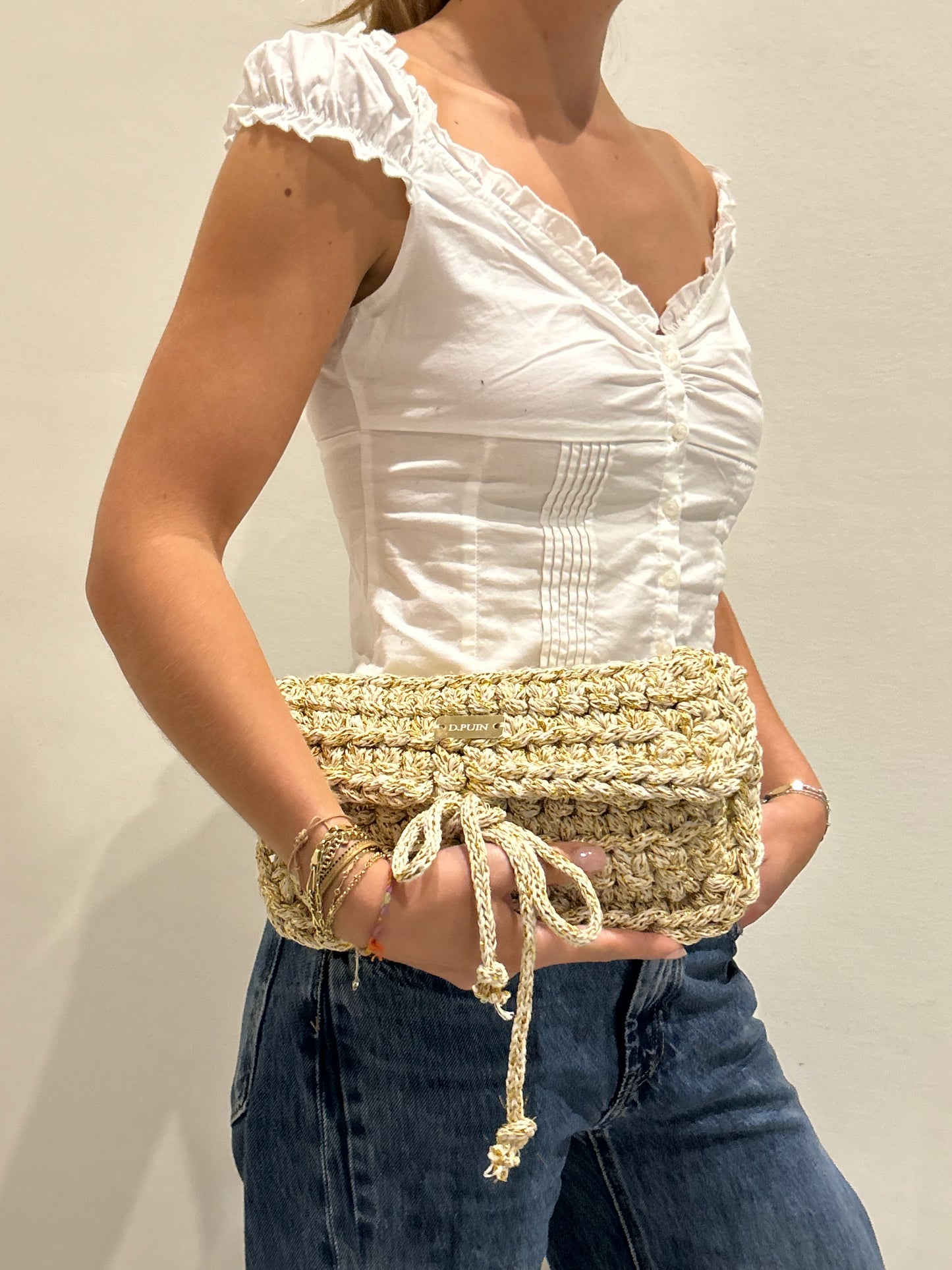 D.PUIN Handmade Crochet Bag – Golden Hour